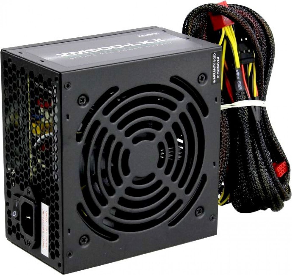 Блок питания для компьютера фото Блок питания 500W Zalman LX II (ZM500-LXII) - купить с доставкой по выгодным цен - Товар на картинке можно купить.