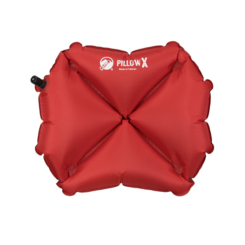 Надувная подушка Klymit Pillow X Red, цвет: красный #1