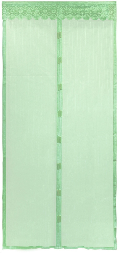 Сетка антимоскитная на магнитах "Капутомоскито" KM-G, цвет зеленый  #1