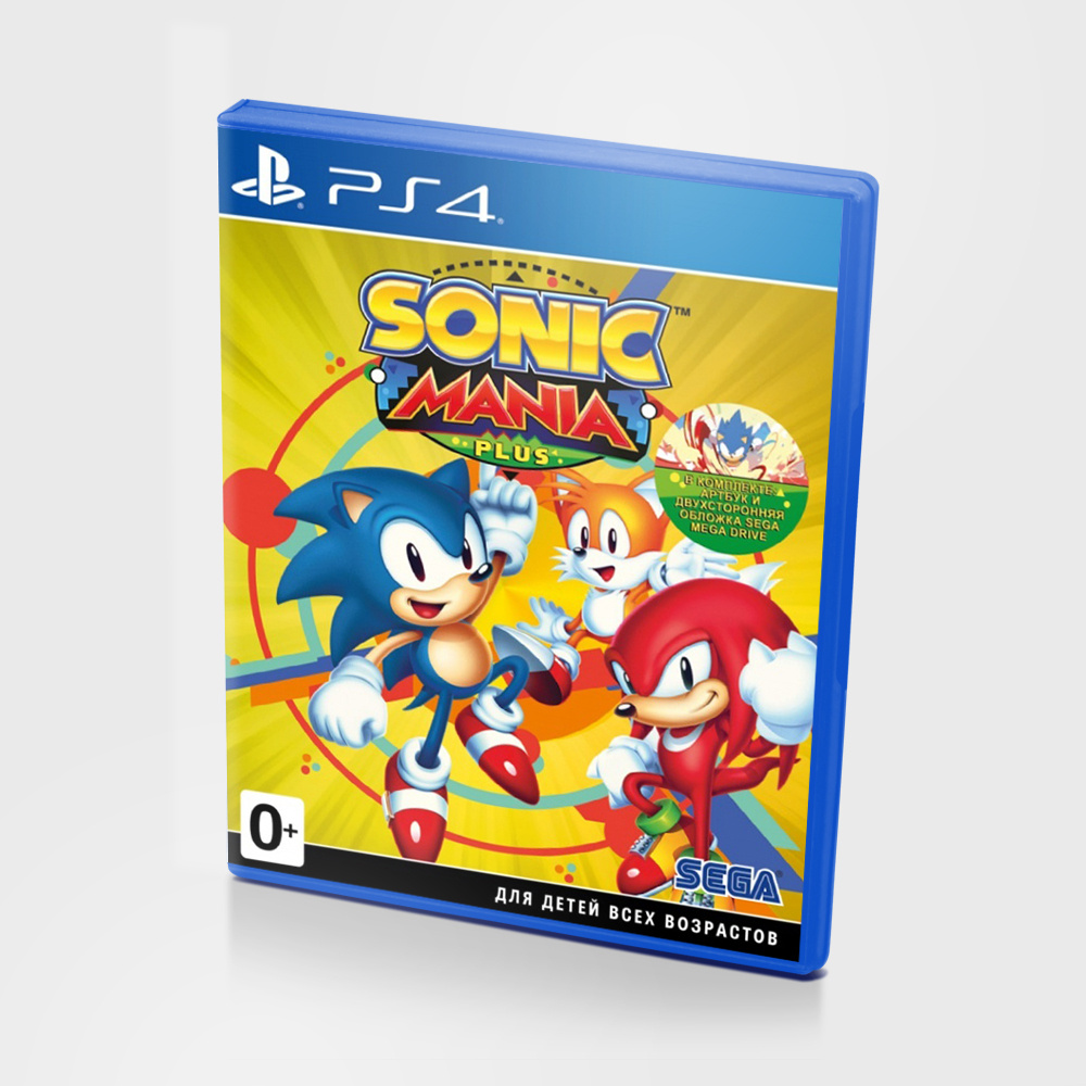 Игра Sonic Mania Plus (PlayStation 4, Английская версия)