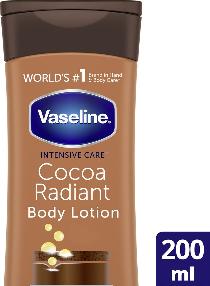 Vaseline Лосьон для тела Интенсивное увлажнение, с маслом какао, 200 мл ...