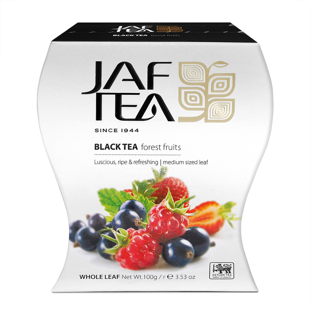 Чай цейлонский "JAF TEA "Forest fruit" 100 г. чёрный с ароматом лесных ягод  #1