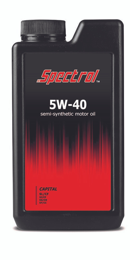 Spectrol Капитал 5W-40 Масло моторное, Полусинтетическое, 1 л #1