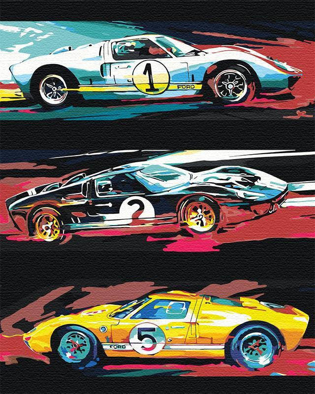 Раскраски для детей гоночные машины