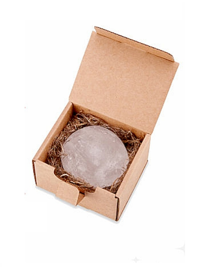 Мыльные Орехи Натуральный кристаллический дезодорант 55г Алунит в подарочной коробке  #1