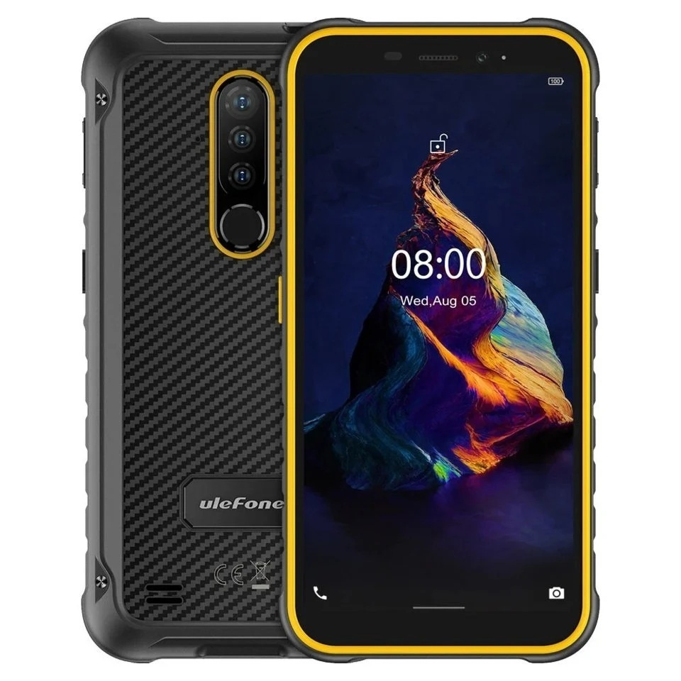 Смартфон ULEFONE Armor X8 64 ГБ - купить по выгодной цене в  интернет-магазине OZON (1256129965)