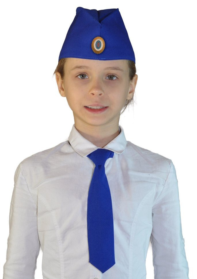 Пилотка синяя детская с кокардой КВ-ПИЛС - купить по доступным ценам в ...