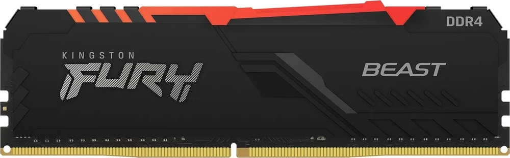 Kingston Fury Оперативная память Beast Black DDR4 3200Мгц 1x32 ГБ (KF432C16BBA/32)  #1