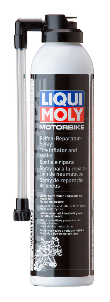 Герметик для ремонта мотоциклетной резины Liqui Moly "Motorbike Reifen-Reparatur-Spray", 300 мл #1
