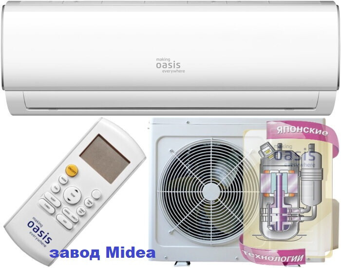 Кондиционер Сплит-система making Оasis OD-12, повышенная мощность ...