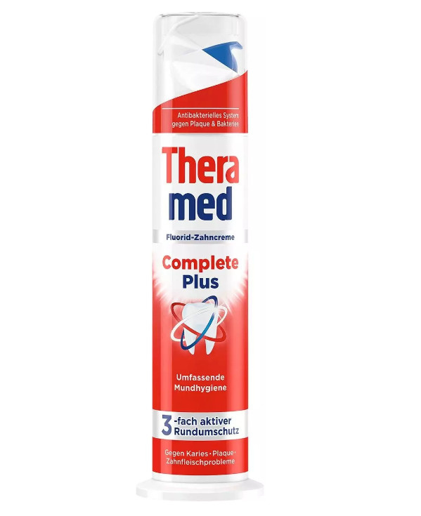 Зубная паста Theramed Complete Plus, с дозатором, 100 мл, Германия. #1