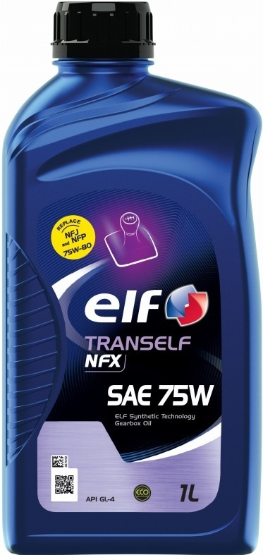 Трансмиссионное масло ELF Tranself NFX SAE 75W, 1л - купить по выгодной ...