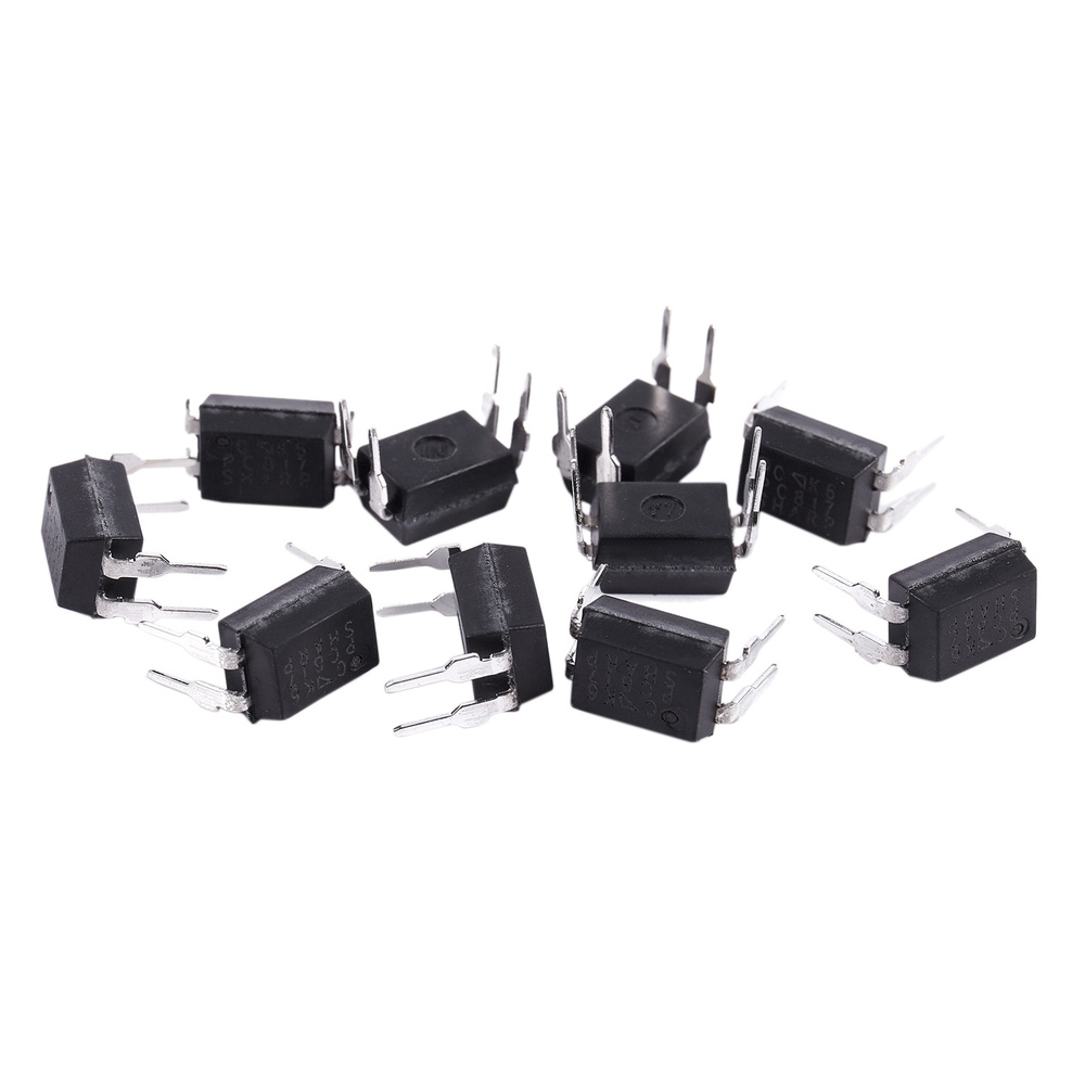 10 шт. печатная плата через отверстие PC817C PC817 EL817 817C оптопара ...