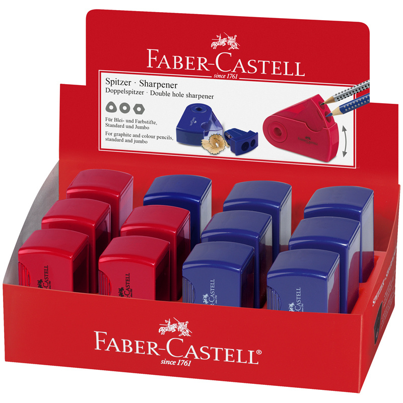 Точилка для карандашей Faber-Castell Sleeve, 12 шт. #1