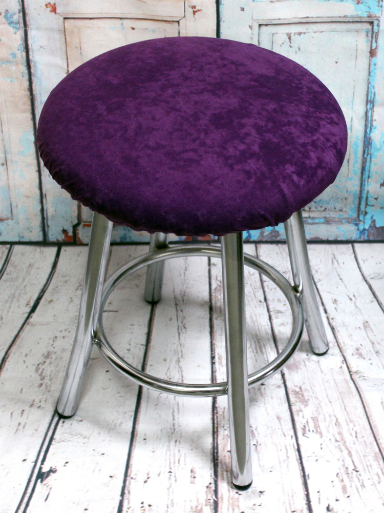 Подушка для сиденья МАТЕХ VELOURS LINE 33х33 см. Цвет фиолетовый, арт. 57-260  #1