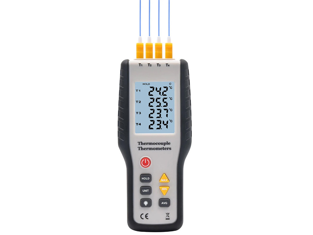 Цифровой термометр с термопарой К-типа Ezodo YC