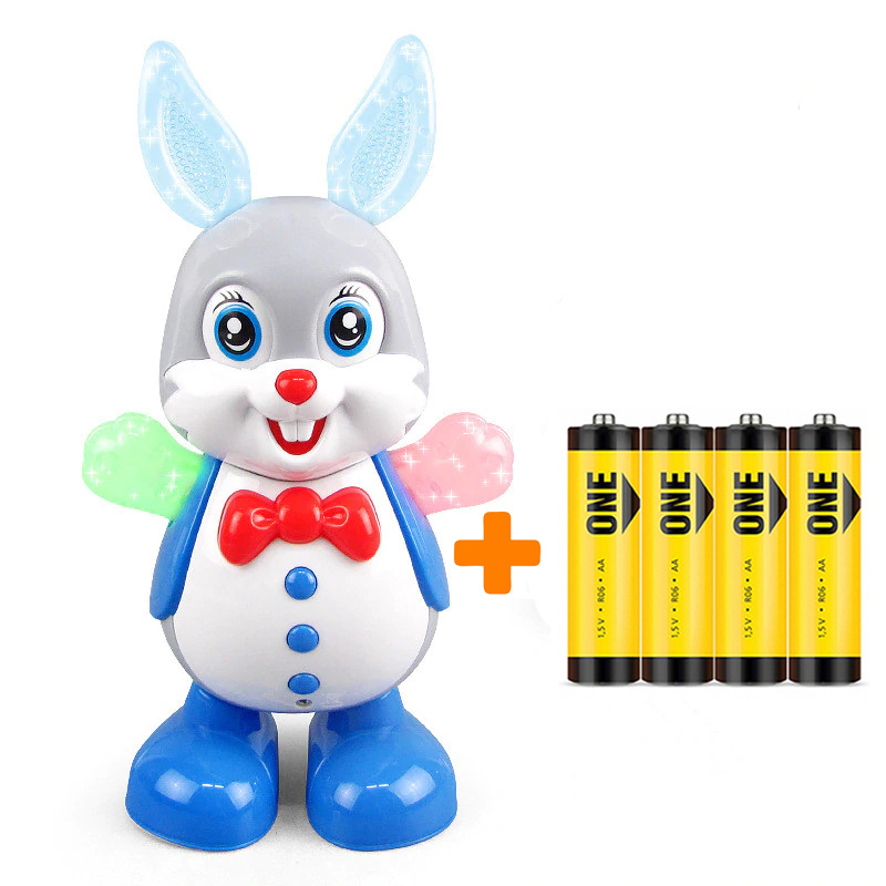 Музыкальная игрушка для малышей Милый зайчик, световыми эффектами ...