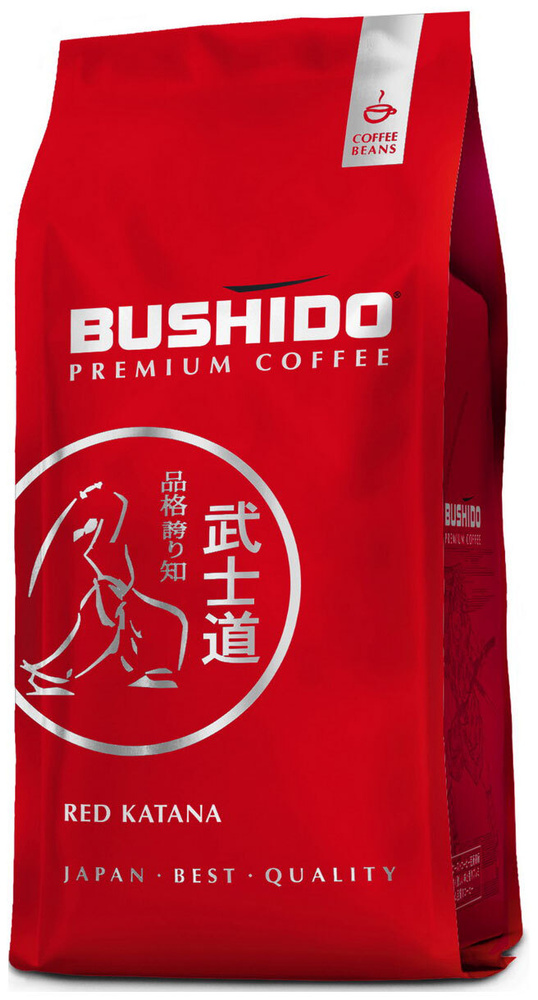 Кофе зерновой Bushido Red Katana 1 кг - купить с доставкой по выгодным ...