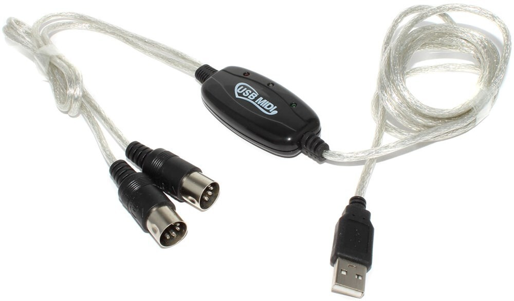 Кабель MIDI и USB