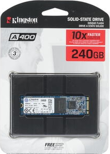 240 ГБ Внутренний SSD-диск Kingston A400 M.2 SATA3 6.0 Гбит/с (SA400M8 ...