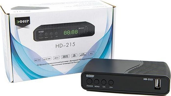 Ресивер DVB-T2 Сигнал Эфир HD-215 #1