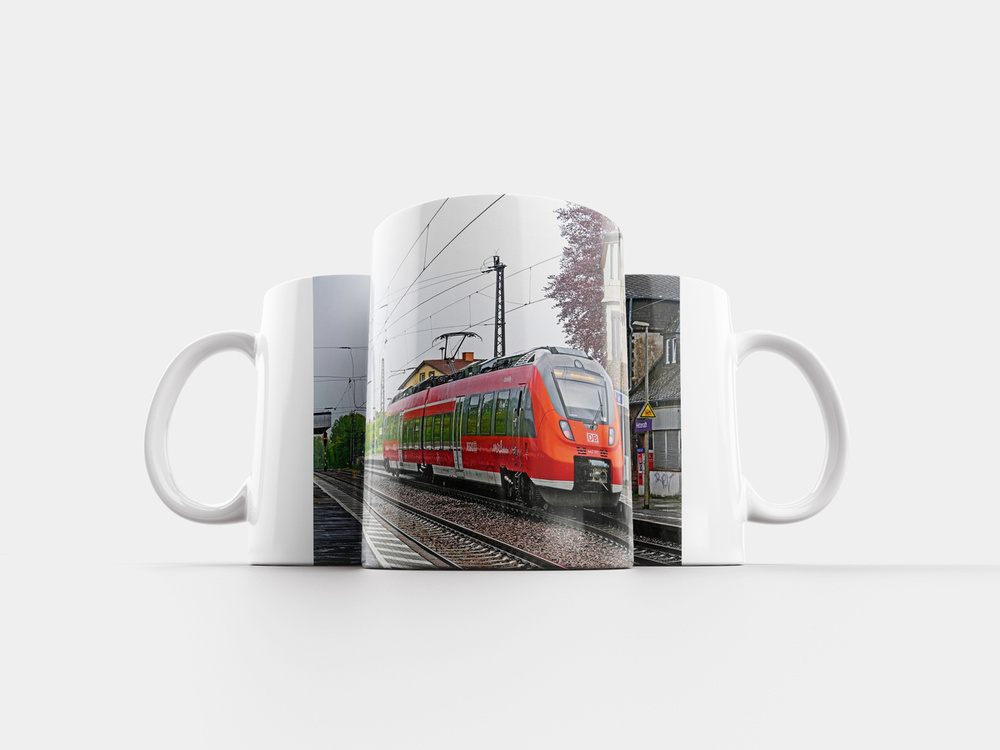 Кружка Printstar "Региональный поезд, долине мозеля следа ...