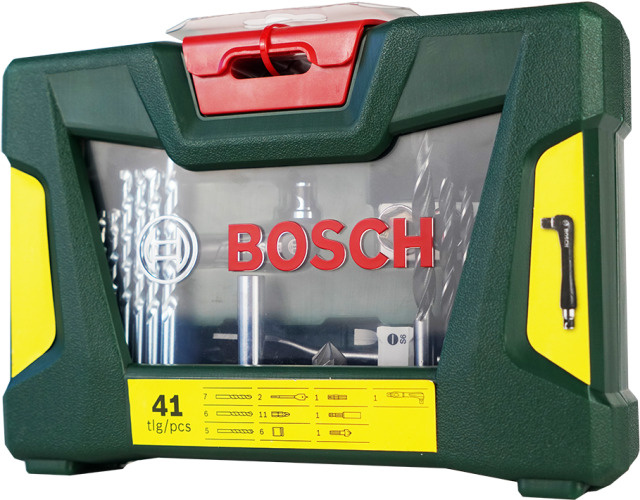 Набор бит и сверл BOSCH V-Line-41 (2.607.017.316) 41штука + двухсторонний держатель для бит  #1