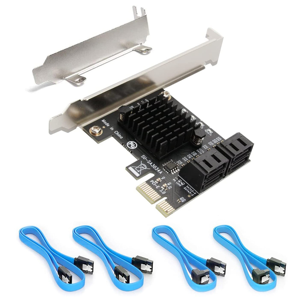 Pcie sata controller. Pci express sata контроллер. плата расширения sata. sata контроллер pci-e 4 порта. контроллер sata 3.