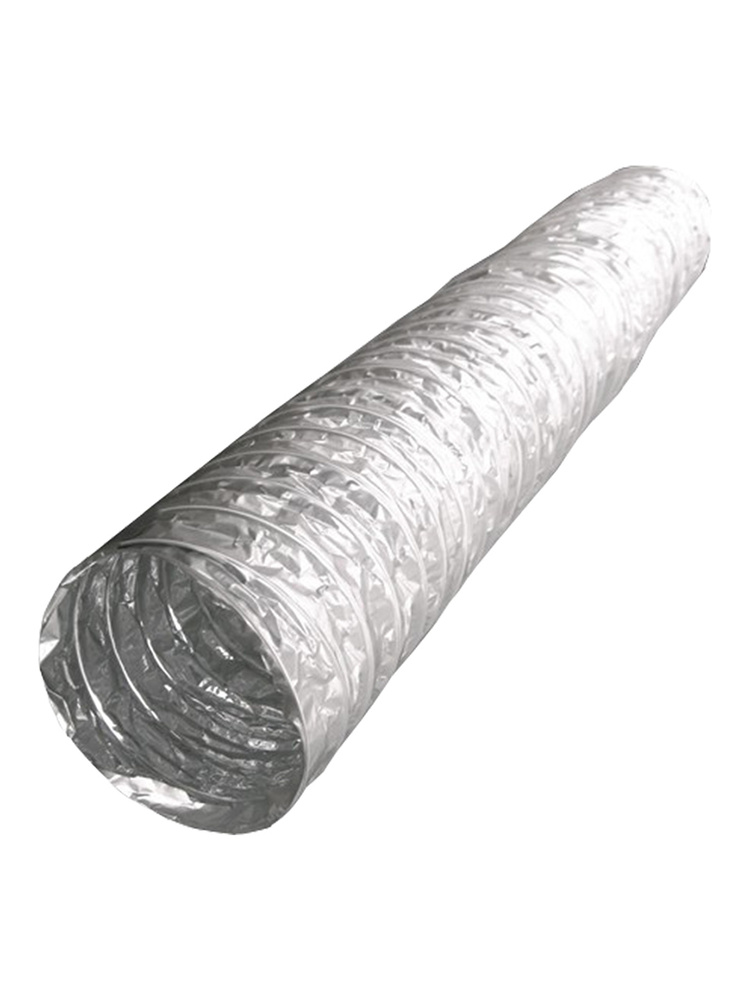 Воздуховод гибкий армированный D203 неутепленный (длина до 10 метров) PRO, металлизированная пленка, #1