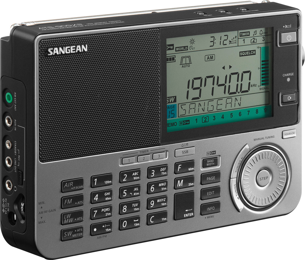 Радиоприемник Sangean ATS-909X2 GRAPHITE