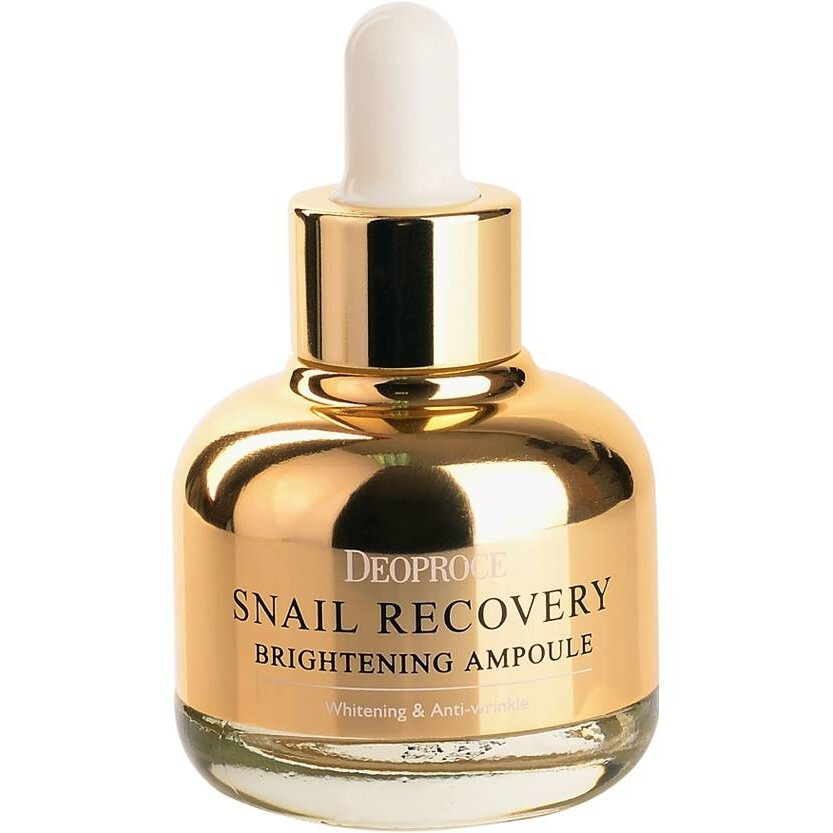 Сыворотка омолаживающая с муцином улитки Deoproce Snail Recovery Brightening Ampoule, 30 мл #1