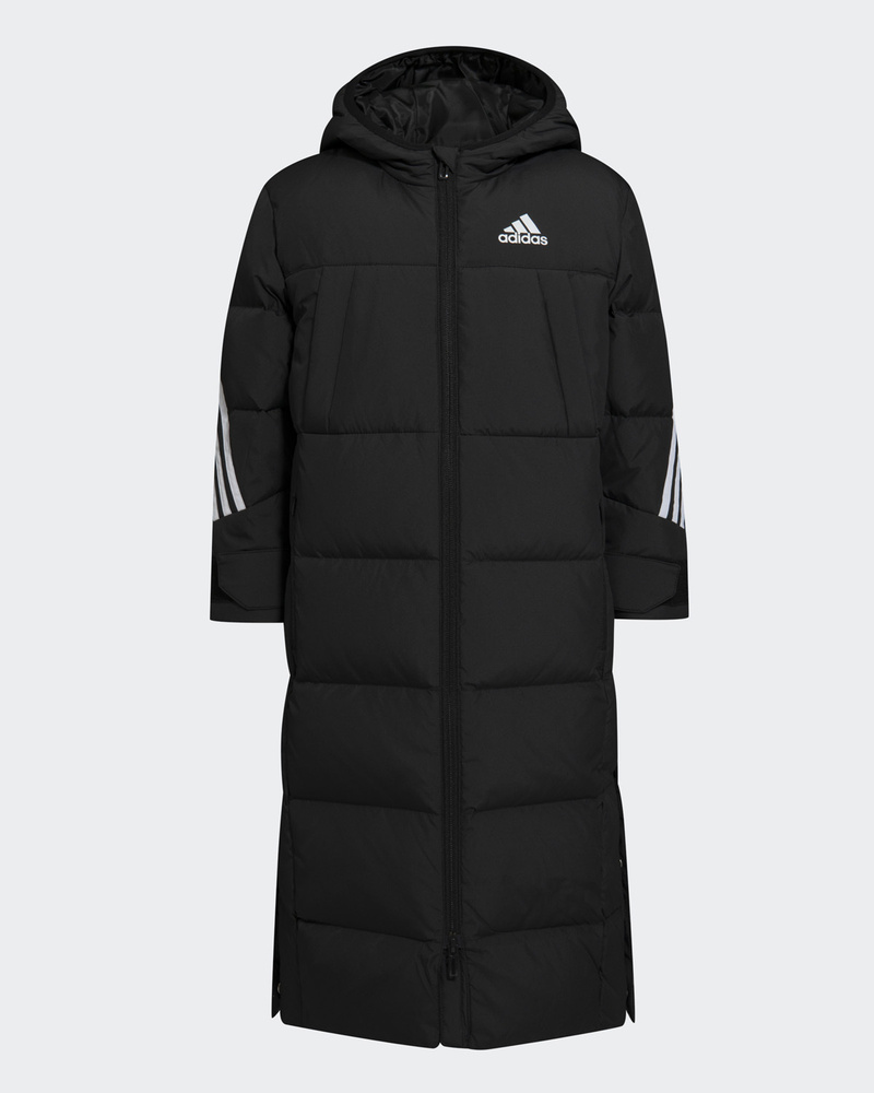 adidas 3 Stripes Long Down Jacket OZON 275334864