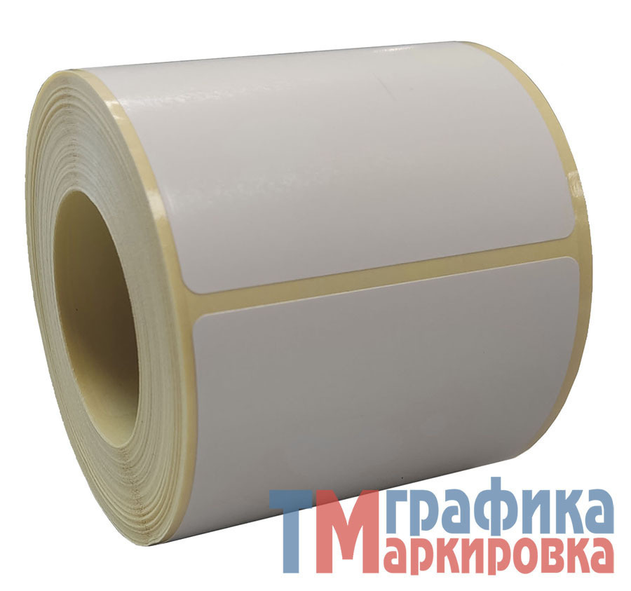 Термотрансферные этикетки для ОЗОН 75х120мм ПОЛУГЛЯНЕЦ 200 шт./ 6 ...