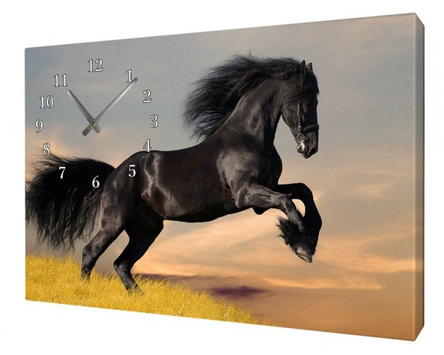 Часы на холсте настенные MWC-31 70х50 / Картина с часами / Часы на картине - купить по низкой цене в интернет-магазине OZON (484830276)