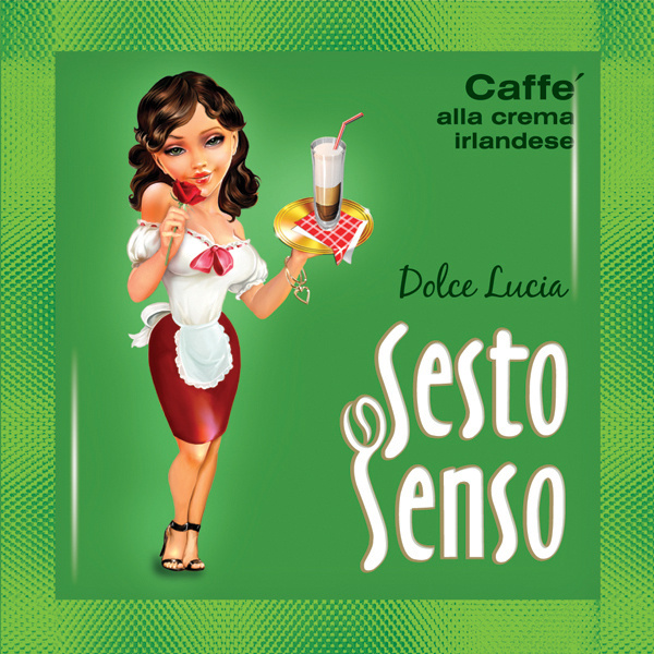 SESTO SENSO / Кофе в чалдах "Dolce Lucia" (чалды, стандарт E.S.E., 44 мм ), 120 шт  #1