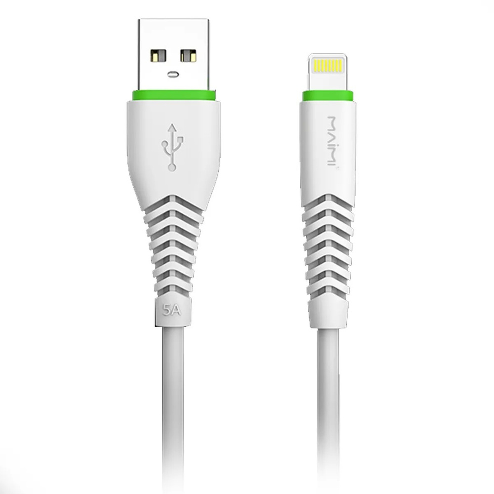 Кабель Apple Lightning, USB 2.0 MAIMI x39-1 - купить по низкой цене в  интернет-магазине OZON (261701078)