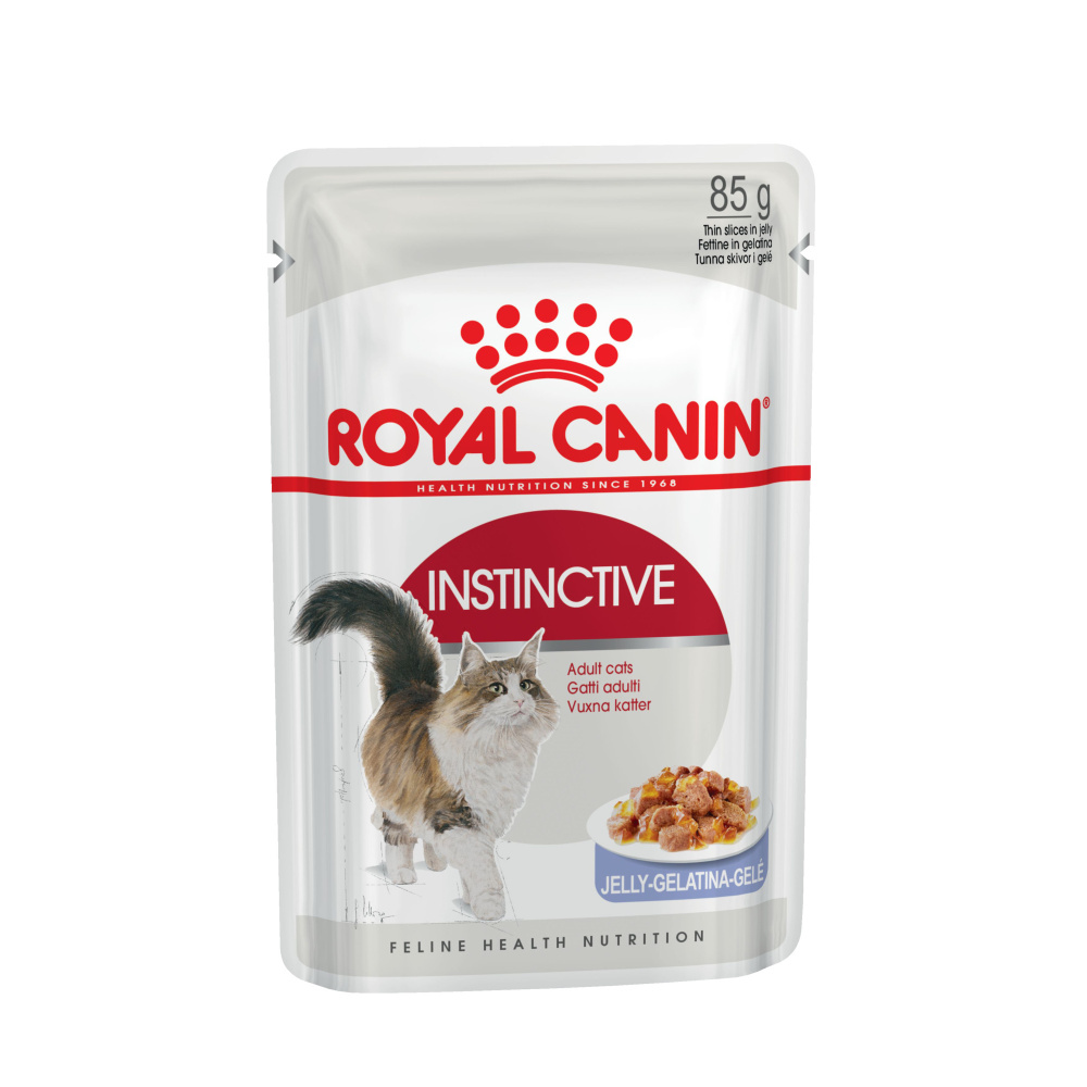 Royal Canin Instinctive полнорационный влажный корм для взрослых кошек, кусочки в желе, в паучах - 85 #1