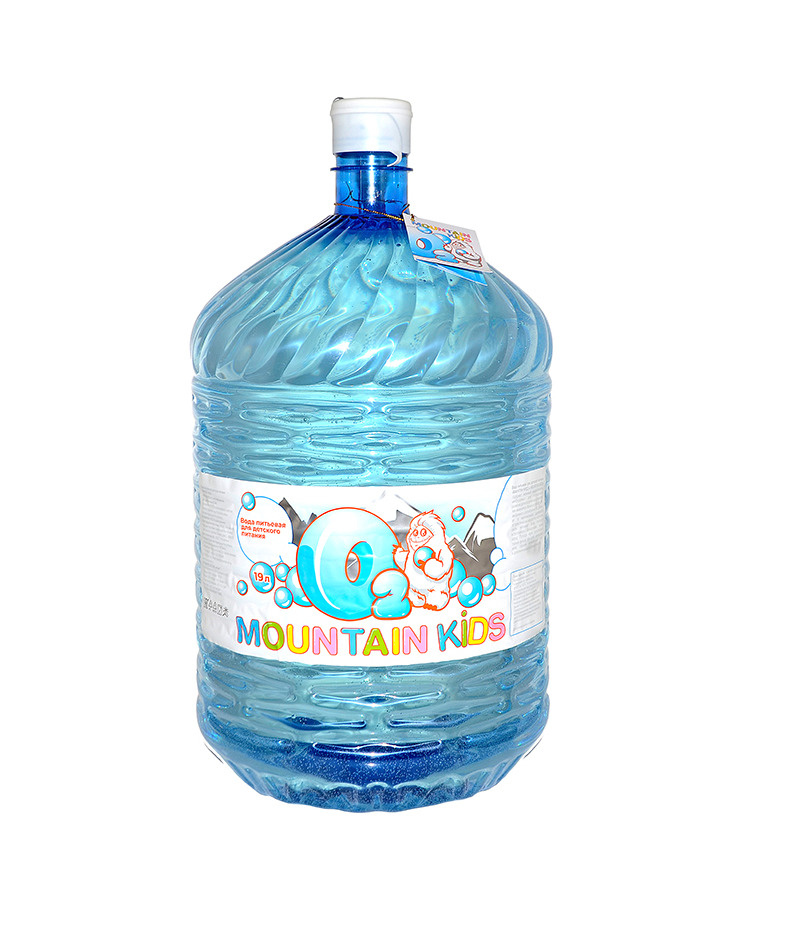 Вода питьевая детская "Mountain Kids" (Маунтин Кидс), 19 л (разовая бутыль)  #1