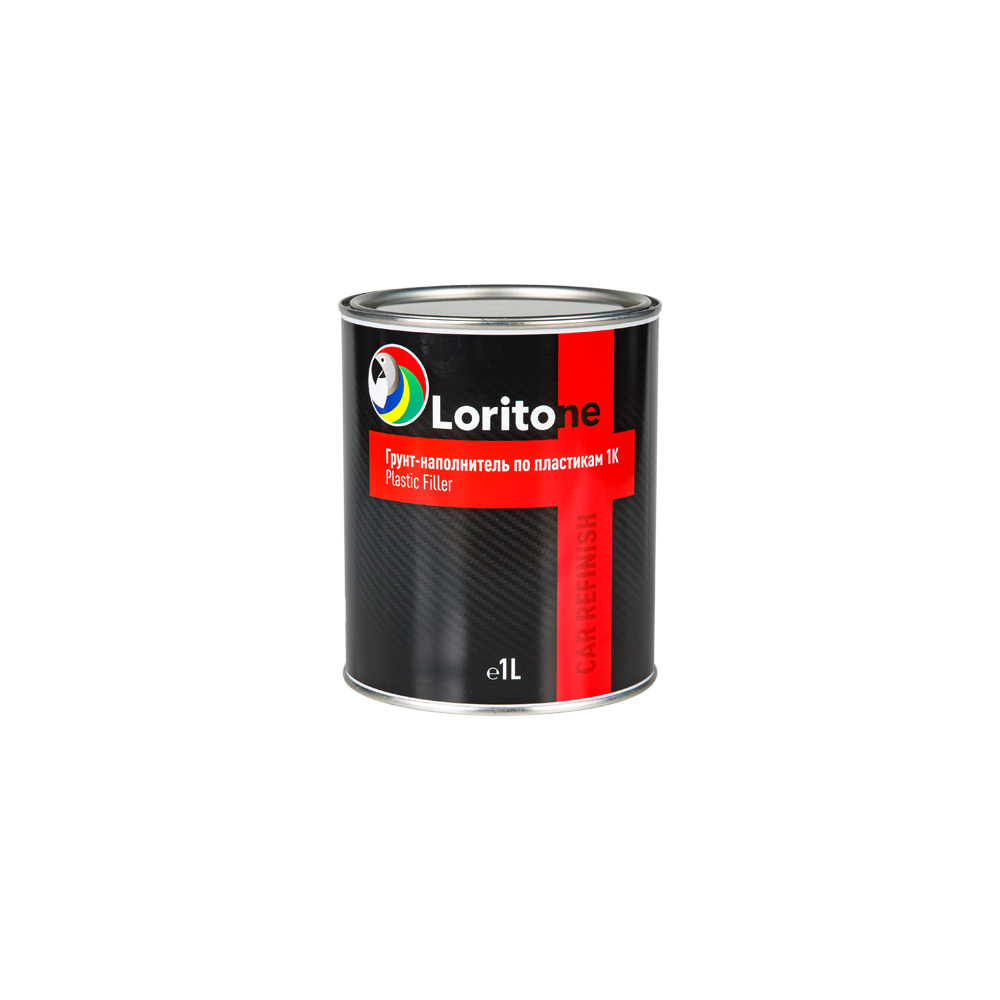 Loritone Грунт-наполнитель по пластику 1К Plastic Filler серый, 1л. #1
