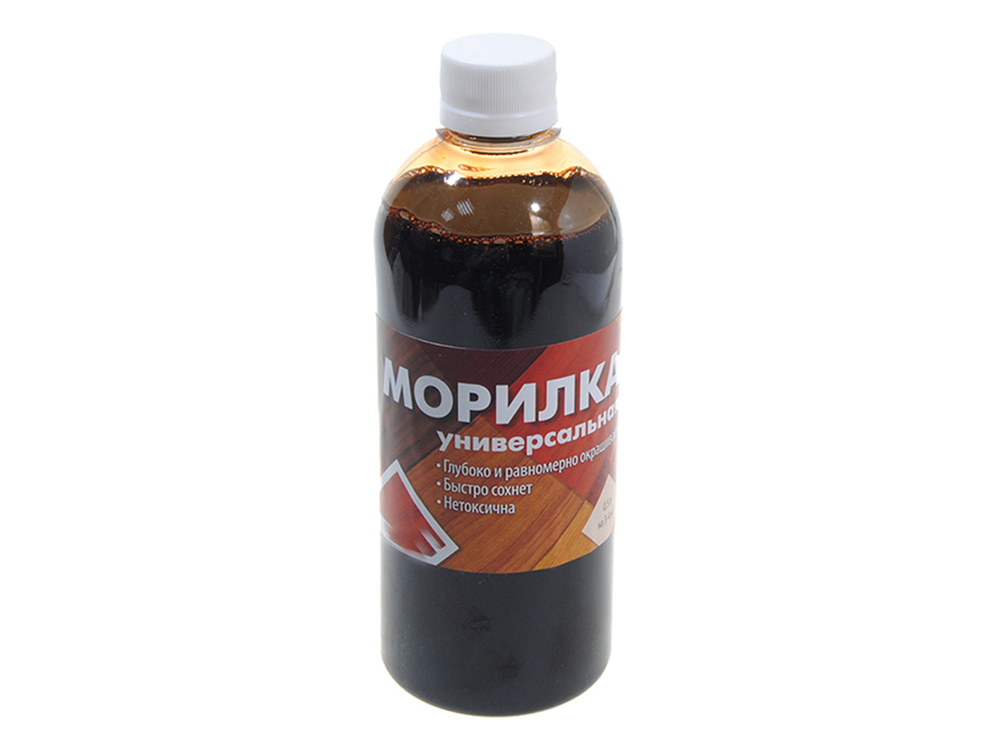 Морилка спиртовая ОРЕХ для дерева 0.5л Татьянка #1