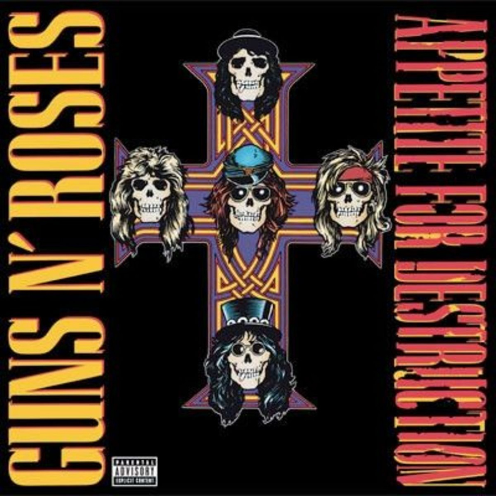 Guns N' Roses. Appetite For Destruction. Remastered (LP) #1