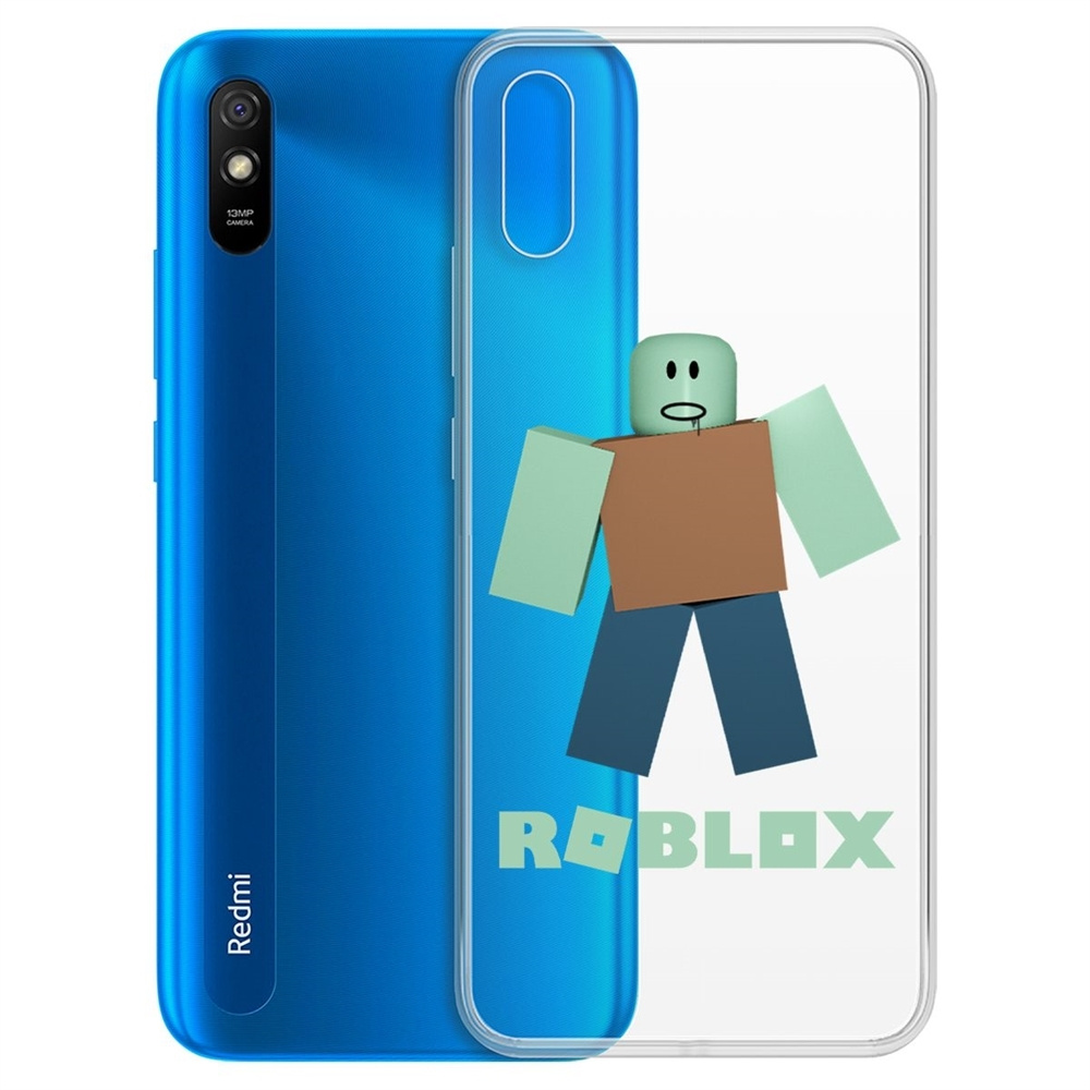 Чехол-накладка Krutoff Clear Case Roblox-Зомби для Xiaomi Redmi 9A