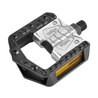 Педали для велосипеда алюминиевые F265DU СКЛАДНЫЕ широкие 105*89*24мм ...