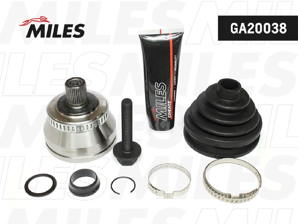 Miles шрус AUDI A4/A6/VW PASSAT/SKODA SUPERB 1.9D 98- нар.(ABS)
