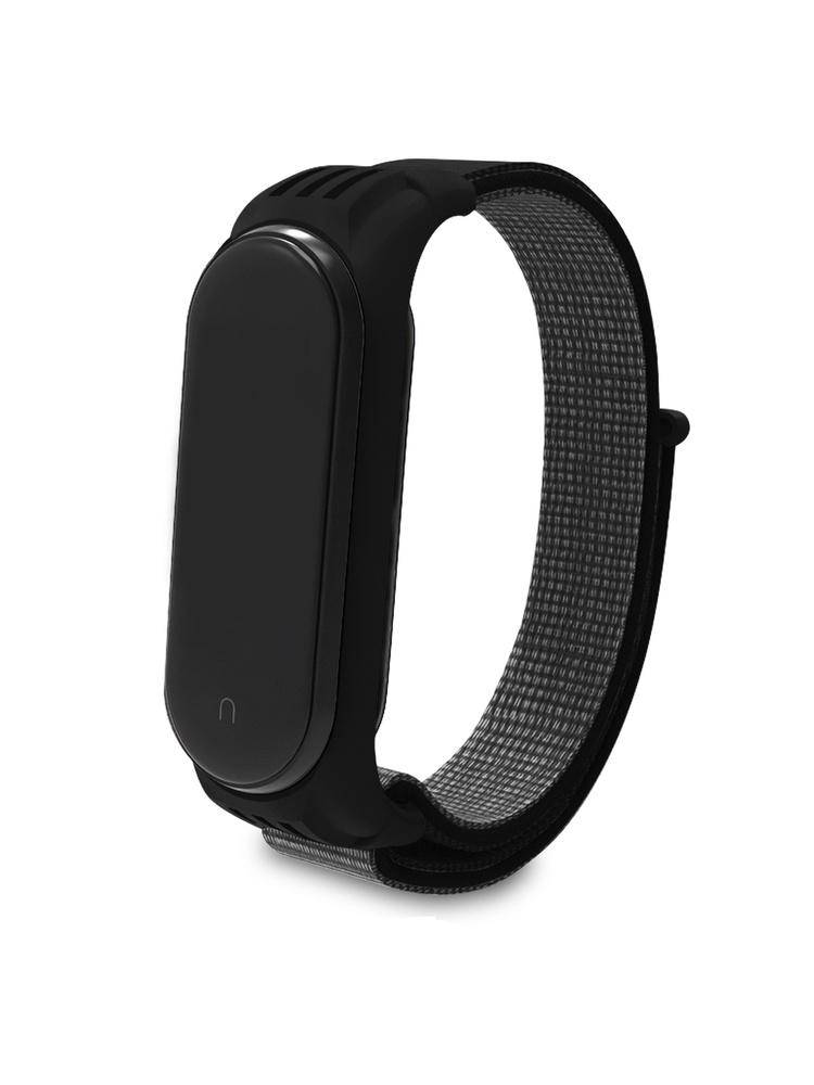 Ремешок для Xiaomi Mi Band 3 / 4 / 5 / 6 / 7 тканевый спортивный для фитнес-браслета Ми Бэнд  #1