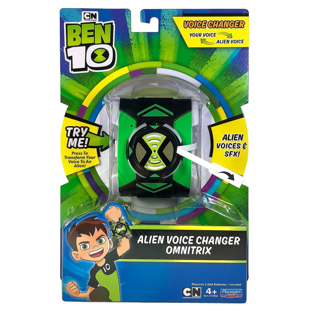 Ben 10 Интерактивная игрушка ALIEN VOICE CHANGER OMNITRIX 