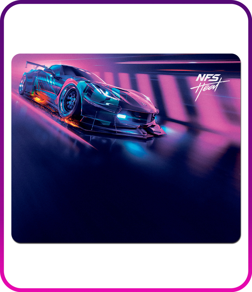 Коврик для компьютерной мышки KOVROVICH NFS Need for Speed игра Жажда  скорости гонки 23х19 см - купить с доставкой по выгодным ценам в  интернет-магазине OZON (543935951)