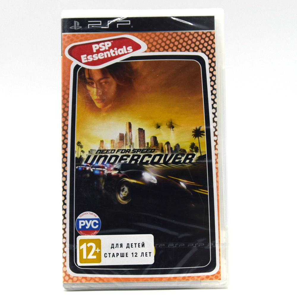 Игра Need for Speed Undercover Essentials (PlayStation Portable (PSP),  Русская версия)