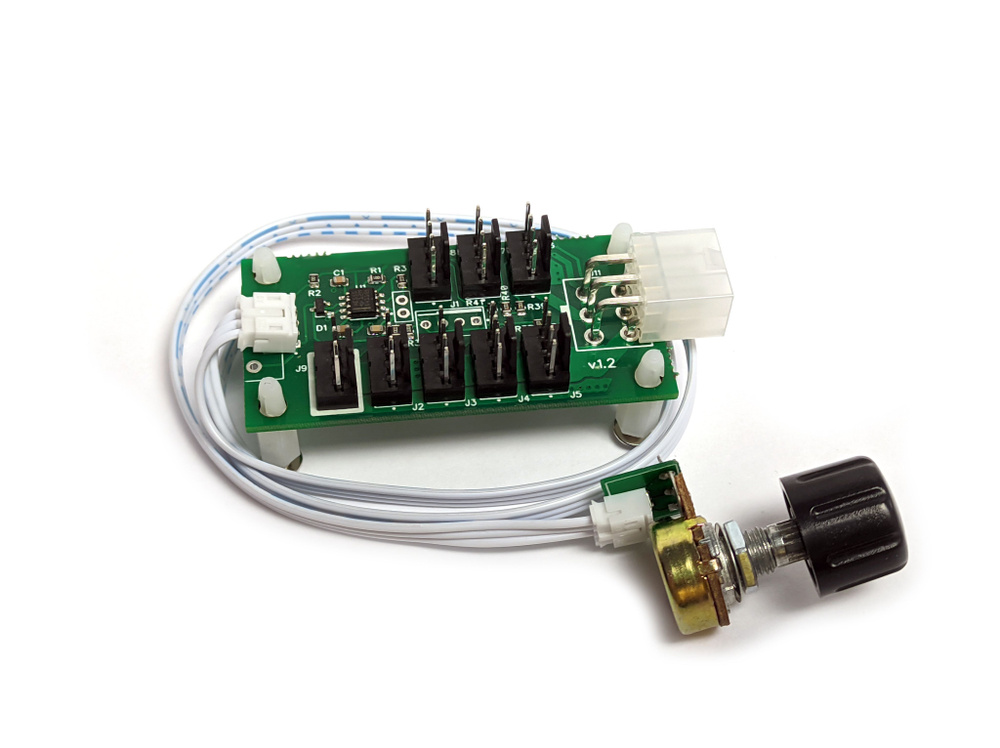 ШИМ контроллер для вентиляторов (PWM controlled HUB) 4pin на 8 ...