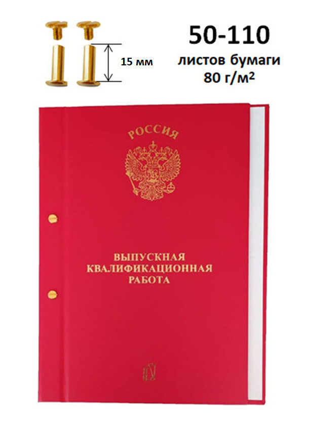 Luckon Папка для диплома A4 (21 × 29.7 см), 1 шт. #1